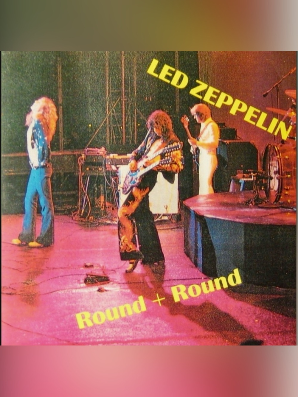 - RARE! Led Zeppelin ‘Round + Round’ CD! EUC!